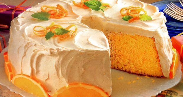 طرز تهیه کیک پرتقالی