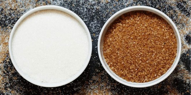 آیا شکر قهوه ای همان شکر سفید است ؟