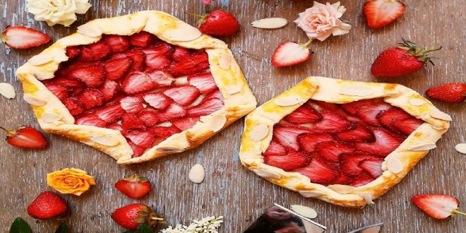 طرز تهیه گلت توت فرنگی با دستوری عالی و بی نظیر