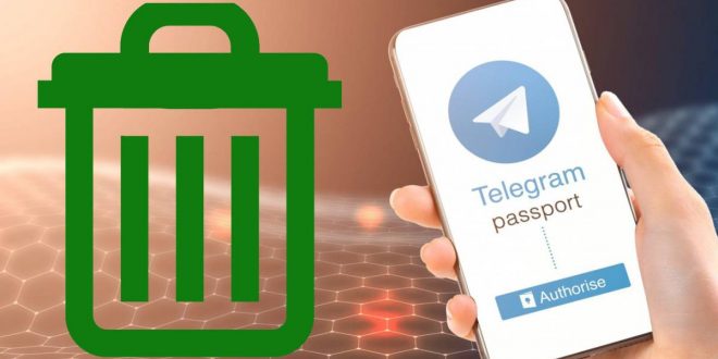 دیلیت اکانت تلگرام