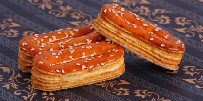 طرز تهیه شیرینی زبان خانگی