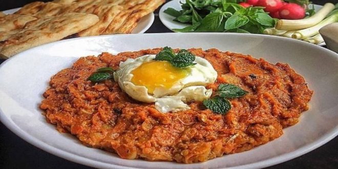 طرز تهیه میرزا قاسمی به روش اصلی گیلان