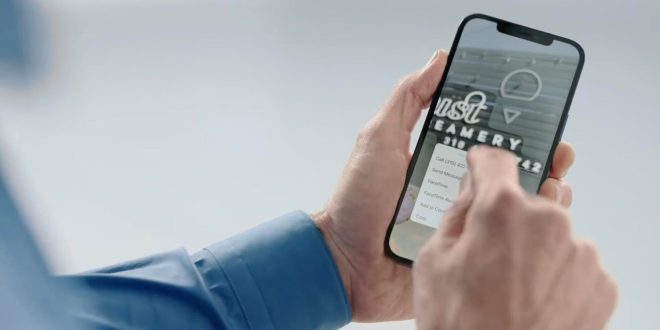 کپی کردن متن از روی عکس در iOS 15