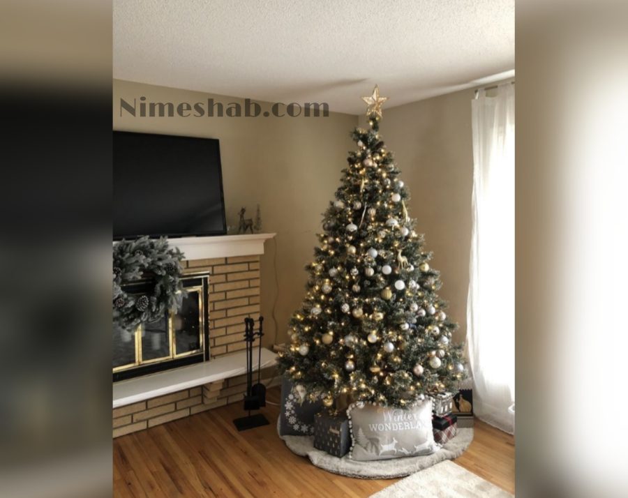ایده تزئین درخت کریسمس