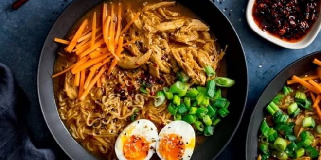 طرز تهیه رامن غذای معروف ژاپنی