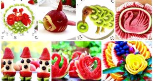 20 ایده ی خلاقانه میوه آرایی برای کودکان