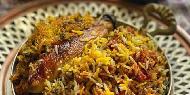 طرز تهیه سبزی پلو سمنانی