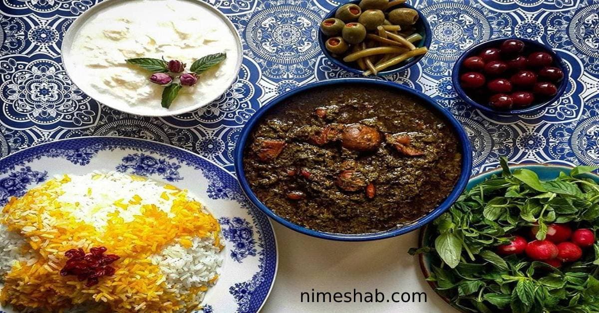 قورمه سبزی، محبوب‌ترین غذای شب عید نوروز