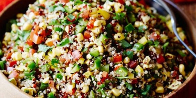 طرز تهیه سالاد کینوا