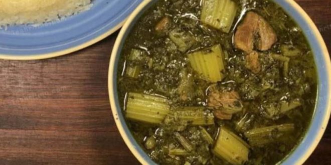 طرز تهیه خورش کنگر خوشمزه و مجلسی