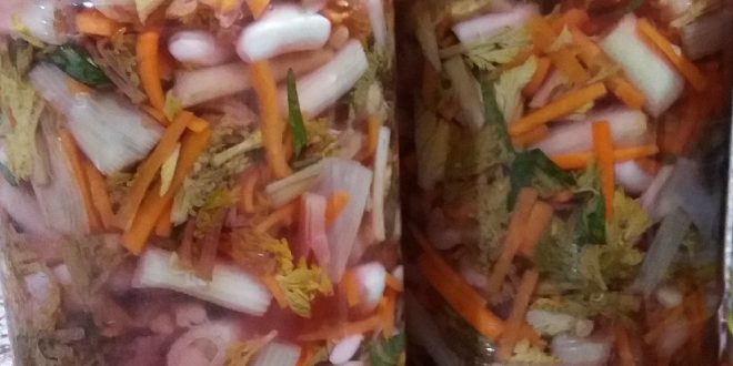 طرز تهیه ترشی مندی
