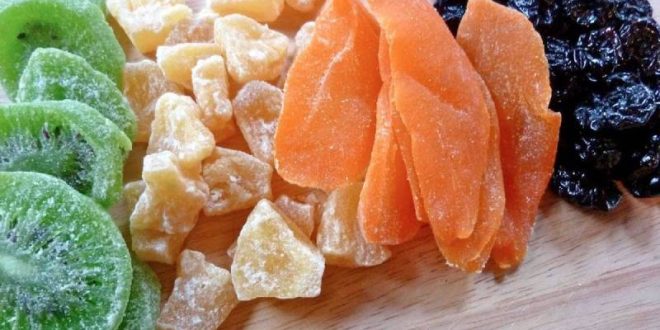 طرز تهیه میوه شکری برای تنقلات روزانه
