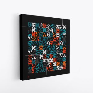 خرید تابلو بوم شعر نو