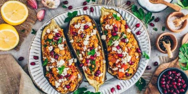 طرز تهیه ماست بادمجان شکم پر + فوت و فن آن