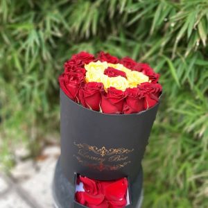 باکس کشویی با گل رز سوپر هلندی