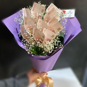 مدل دسته گل پول برای عروس